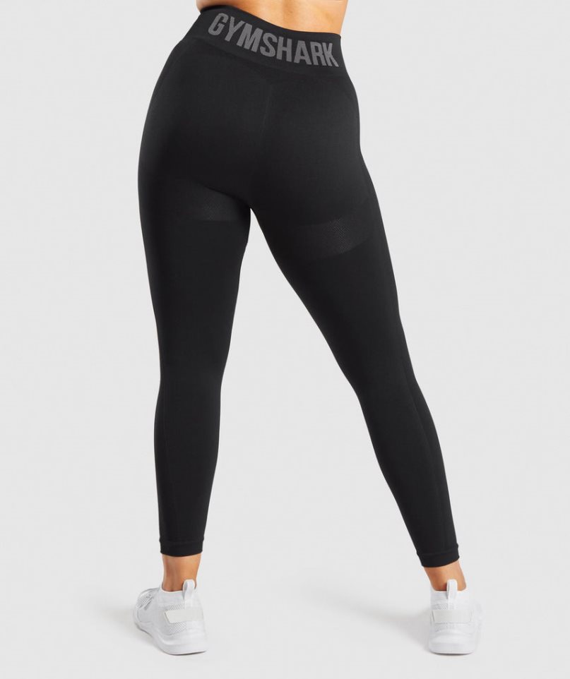 Women's Gymshark Flex High Waisted Leggings Black | NZ 0BDCJU